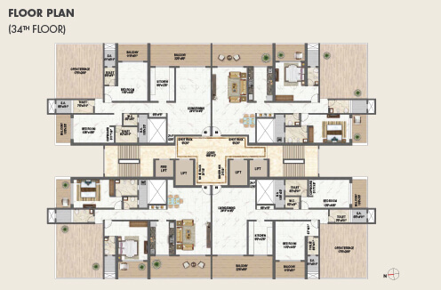 Floor Plan (34th Floor)